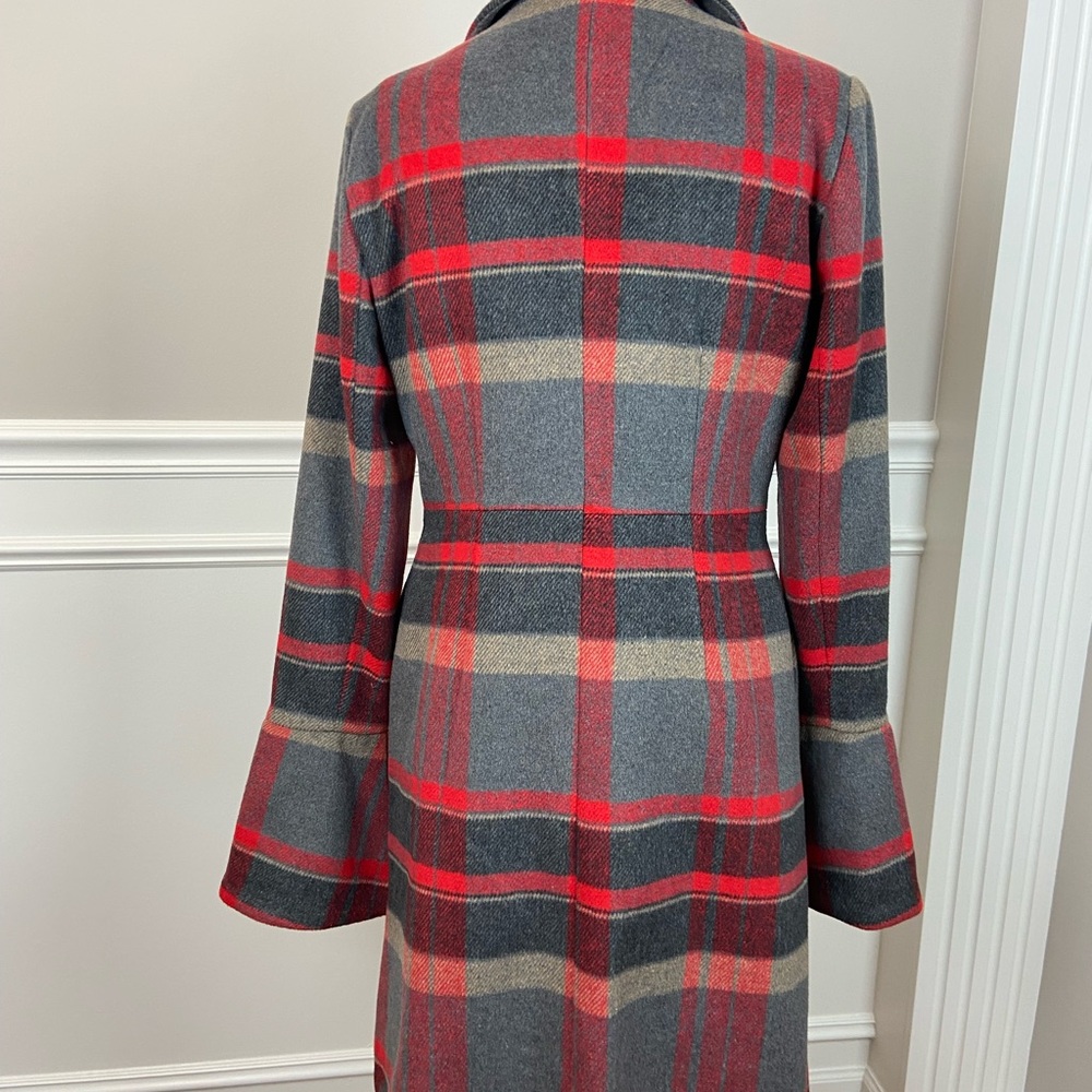 Stetson Ladies Collection,1498 Coat/Jacket grey wool, plaid, Size S, western - Picture 6 of 12